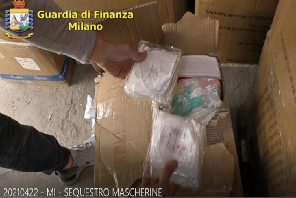 Maxi Frode A Milano: GdF Sequestra 5 Mln Di Mascherine E 2 Mln Dpi ...