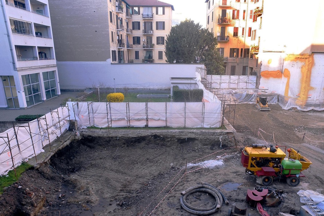 cantiere Via Lepontina