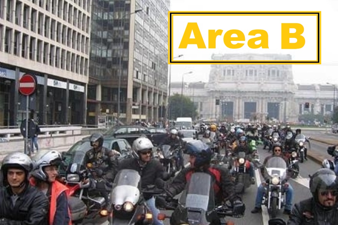 MilanoPost divieto Area B per moto